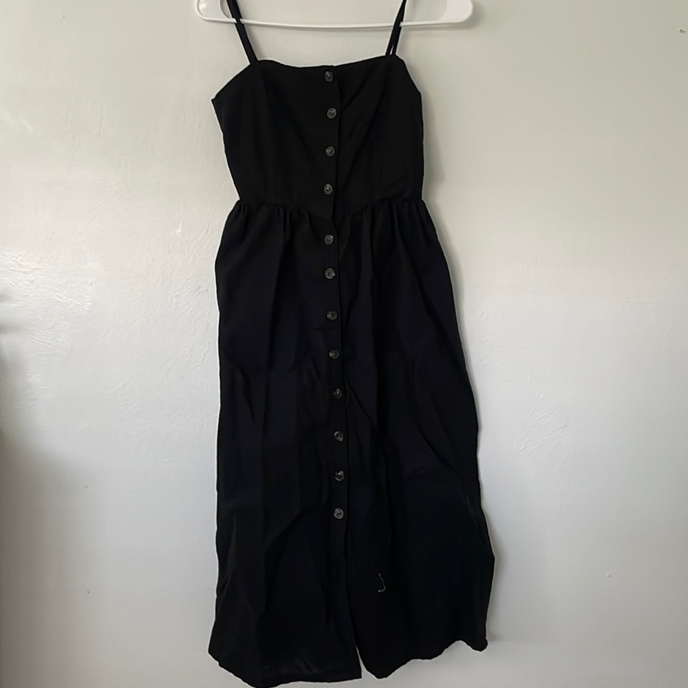Black sun dress